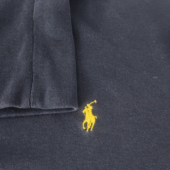 Polo Ralph Lauren Men's Long Sleeve Navy Blue Turtleneck Shirt Small - Picture 7 of 11